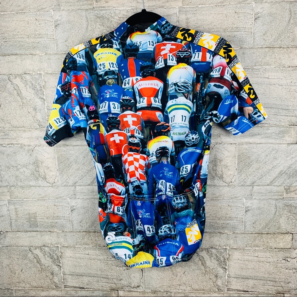 RARE MENS CHAMP-SYS : TOUR de FRANCE CYCLING Shirt - Picture 4 of 7